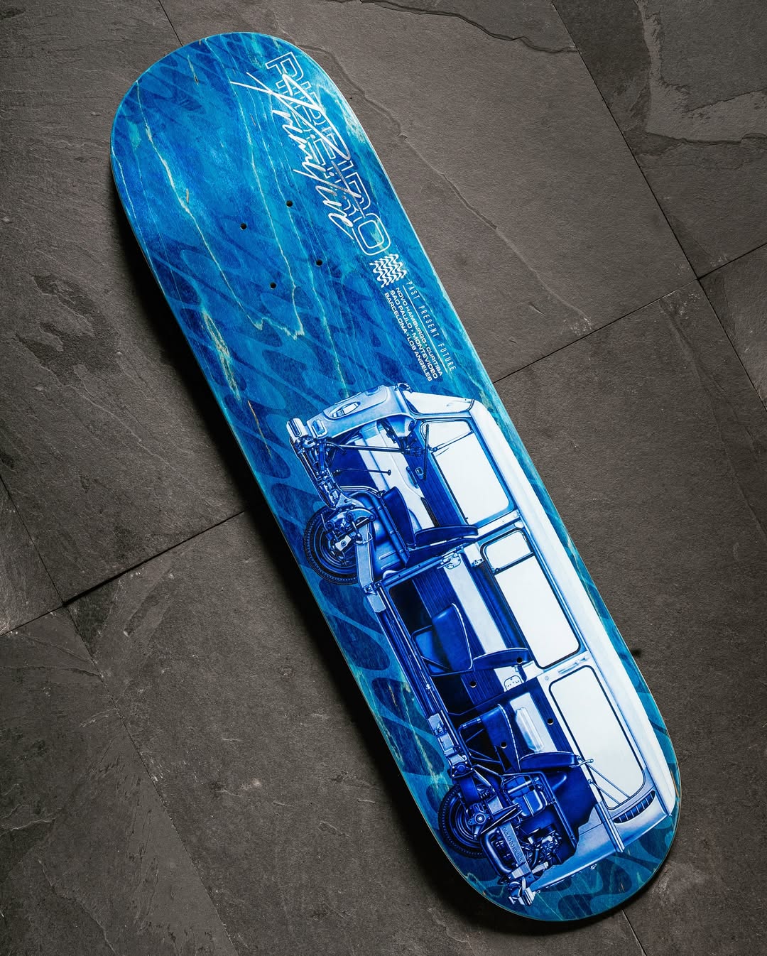 DECK CARLOS JOURNEY BLUE 8.125